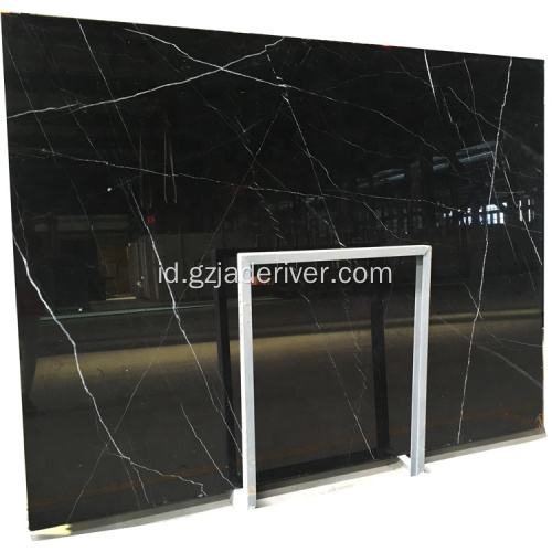 Marmer Marquina Hitam untuk Dekorasi Indoor dan Outdoor